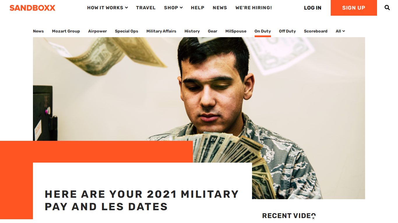 Here are your 2021 military pay and LES dates - Sandboxx